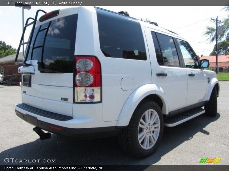 Fuji White / Ebony 2012 Land Rover LR4 HSE