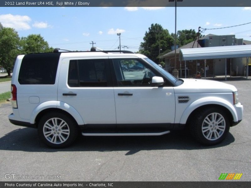 Fuji White / Ebony 2012 Land Rover LR4 HSE