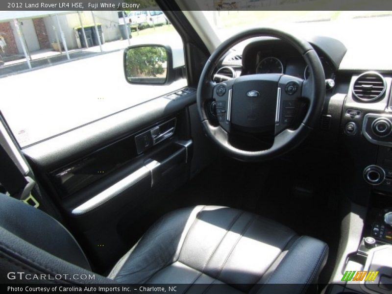 Fuji White / Ebony 2012 Land Rover LR4 HSE