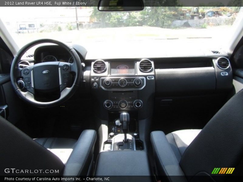 Fuji White / Ebony 2012 Land Rover LR4 HSE