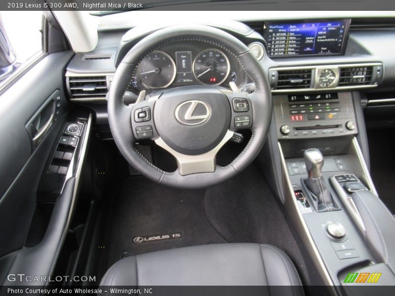 Nightfall Mica / Black 2019 Lexus IS 300 AWD