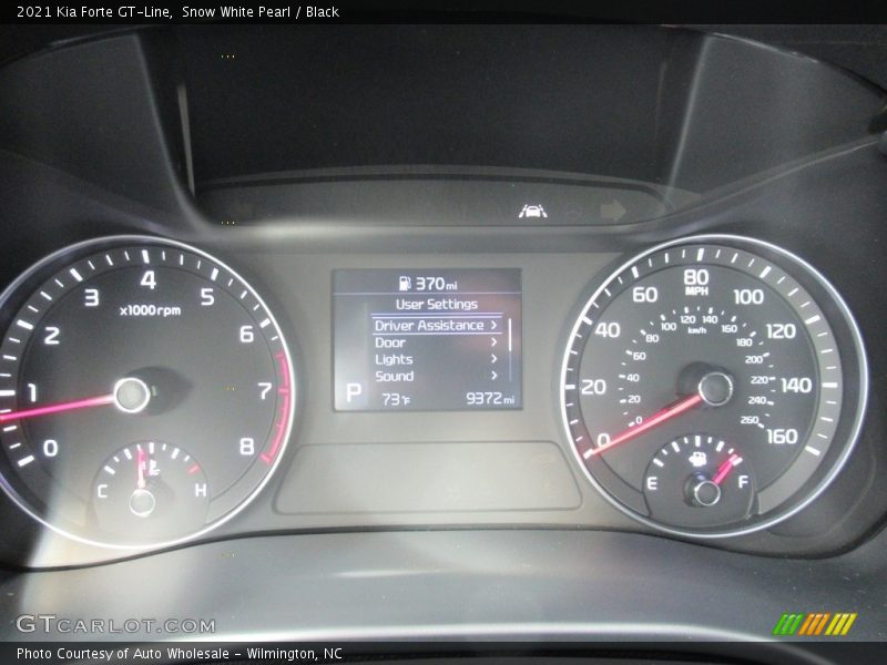 Snow White Pearl / Black 2021 Kia Forte GT-Line