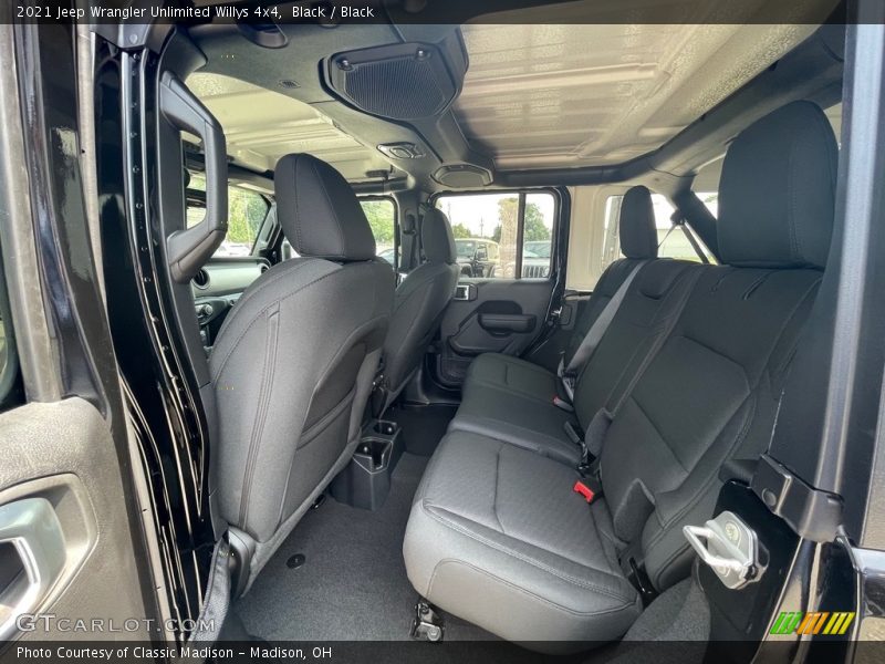 Black / Black 2021 Jeep Wrangler Unlimited Willys 4x4