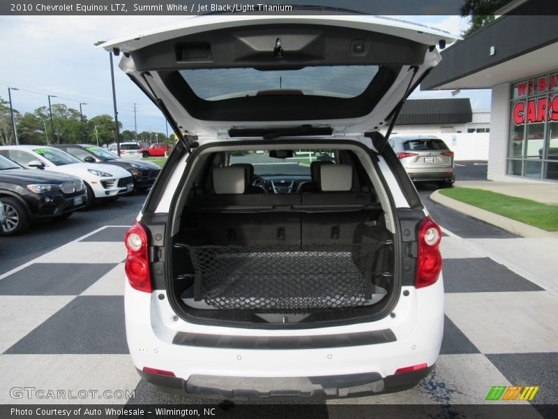 Summit White / Jet Black/Light Titanium 2010 Chevrolet Equinox LTZ