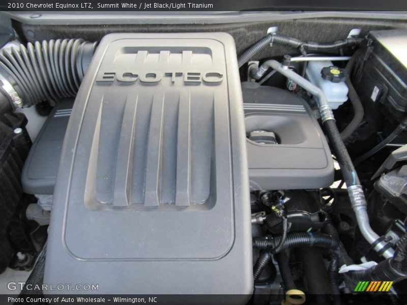 Summit White / Jet Black/Light Titanium 2010 Chevrolet Equinox LTZ