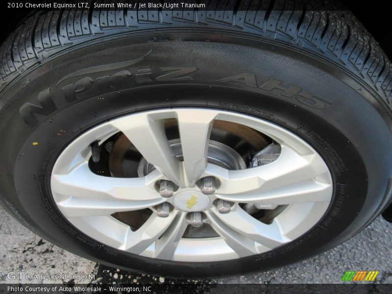 Summit White / Jet Black/Light Titanium 2010 Chevrolet Equinox LTZ