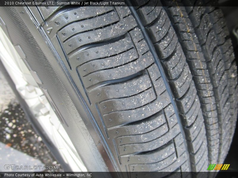 Summit White / Jet Black/Light Titanium 2010 Chevrolet Equinox LTZ