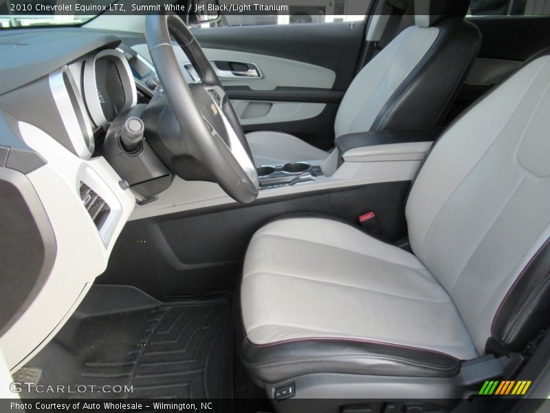 Summit White / Jet Black/Light Titanium 2010 Chevrolet Equinox LTZ