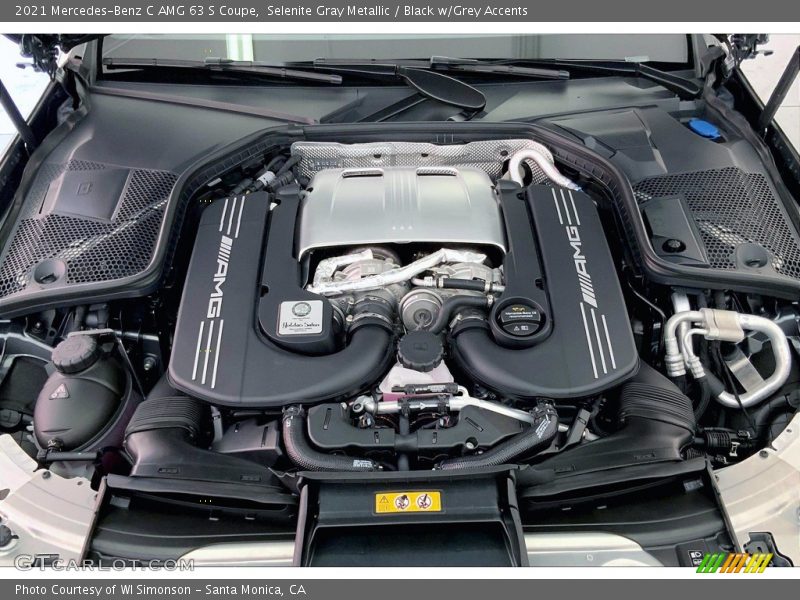  2021 C AMG 63 S Coupe Engine - 4.0 Liter AMG biturbo DOHC 32-Valve VVT V8