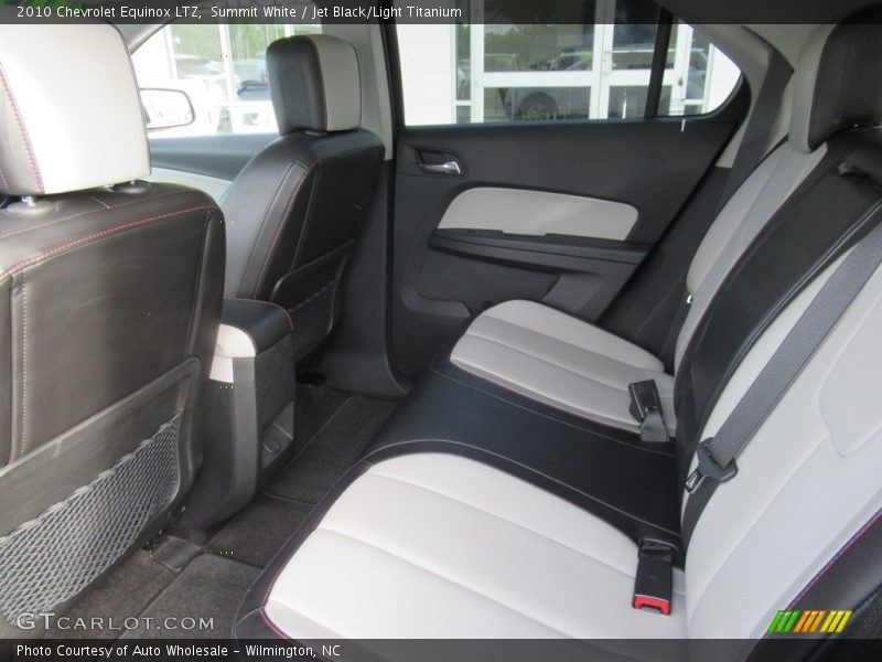 Summit White / Jet Black/Light Titanium 2010 Chevrolet Equinox LTZ