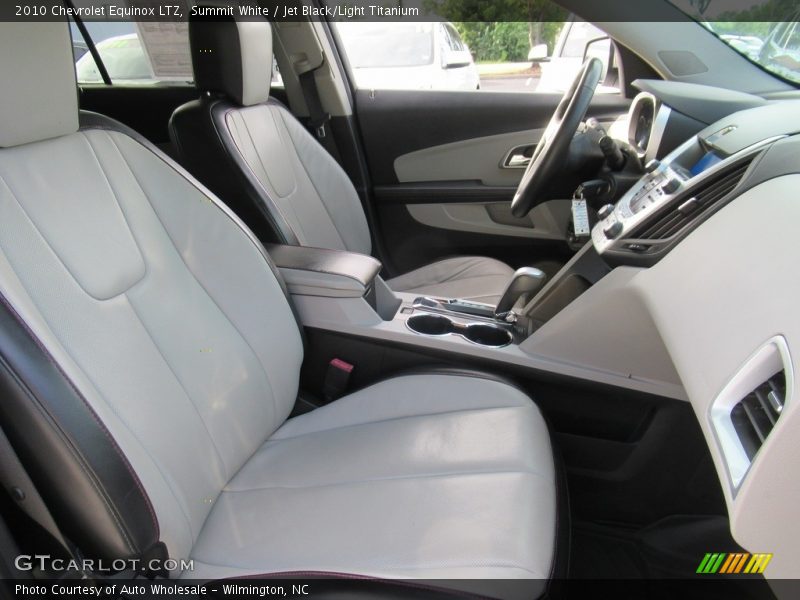 Summit White / Jet Black/Light Titanium 2010 Chevrolet Equinox LTZ