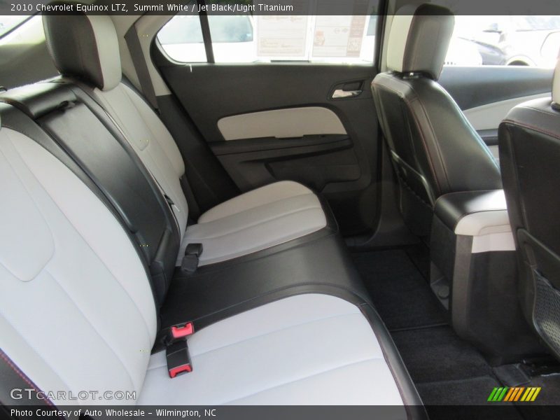 Summit White / Jet Black/Light Titanium 2010 Chevrolet Equinox LTZ
