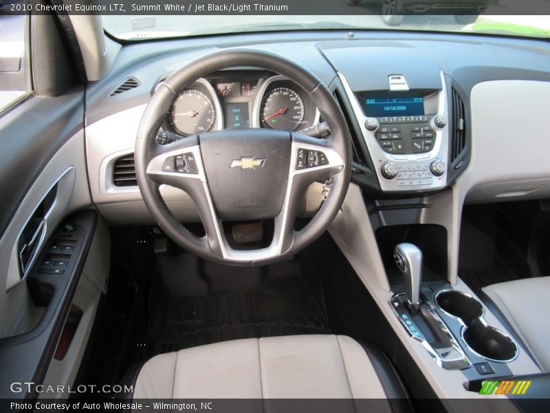 Summit White / Jet Black/Light Titanium 2010 Chevrolet Equinox LTZ