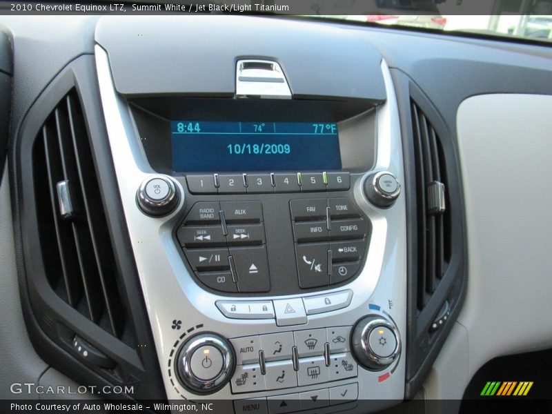 Summit White / Jet Black/Light Titanium 2010 Chevrolet Equinox LTZ