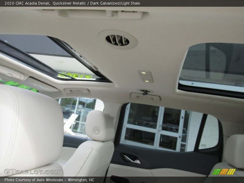 Quicksilver Metallic / Dark Galvanized/Light Shale 2020 GMC Acadia Denali