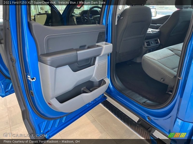 Rear Seat of 2021 F150 XLT SuperCrew 4x4