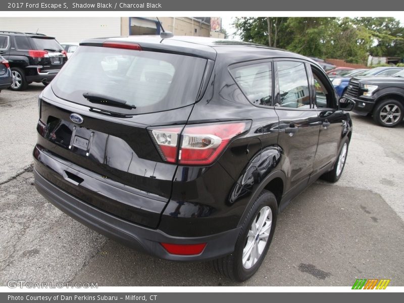 Shadow Black / Charcoal Black 2017 Ford Escape S
