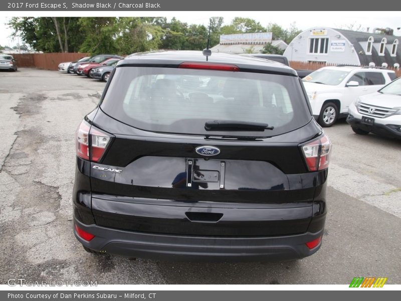 Shadow Black / Charcoal Black 2017 Ford Escape S