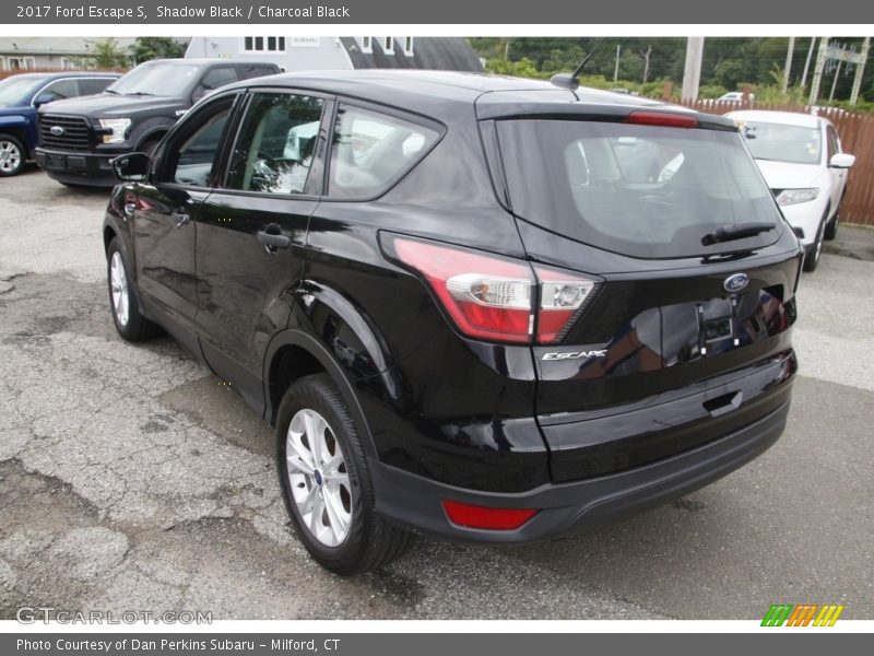 Shadow Black / Charcoal Black 2017 Ford Escape S