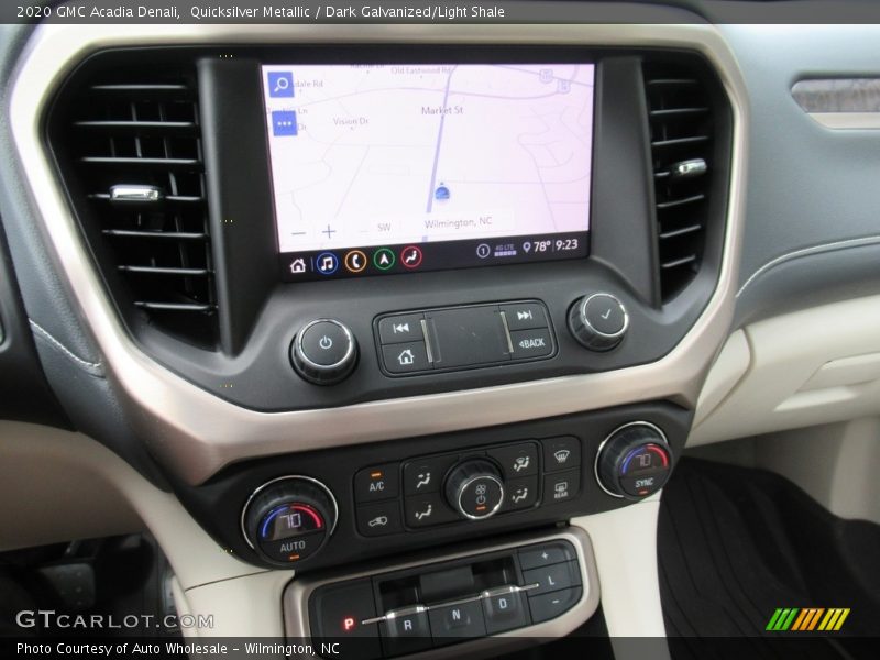Quicksilver Metallic / Dark Galvanized/Light Shale 2020 GMC Acadia Denali