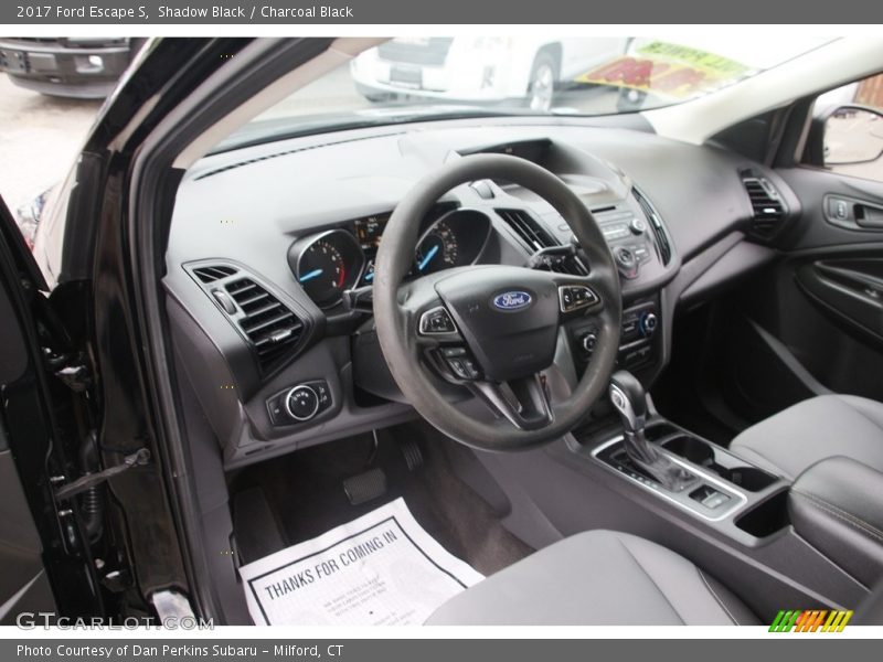 Shadow Black / Charcoal Black 2017 Ford Escape S