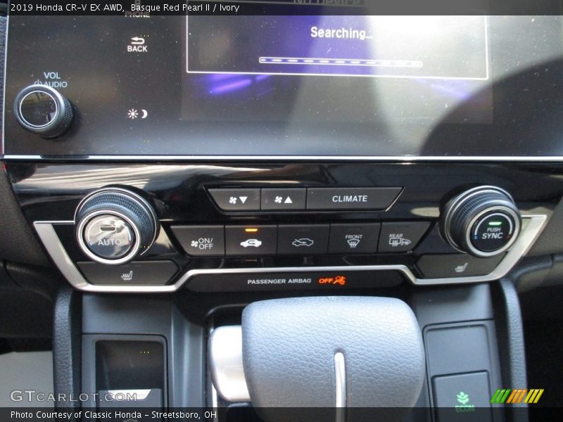 Basque Red Pearl II / Ivory 2019 Honda CR-V EX AWD
