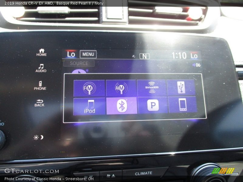 Basque Red Pearl II / Ivory 2019 Honda CR-V EX AWD
