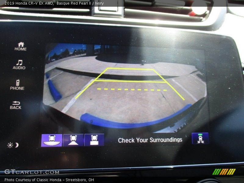 Basque Red Pearl II / Ivory 2019 Honda CR-V EX AWD