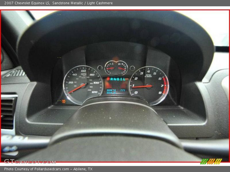 Sandstone Metallic / Light Cashmere 2007 Chevrolet Equinox LS