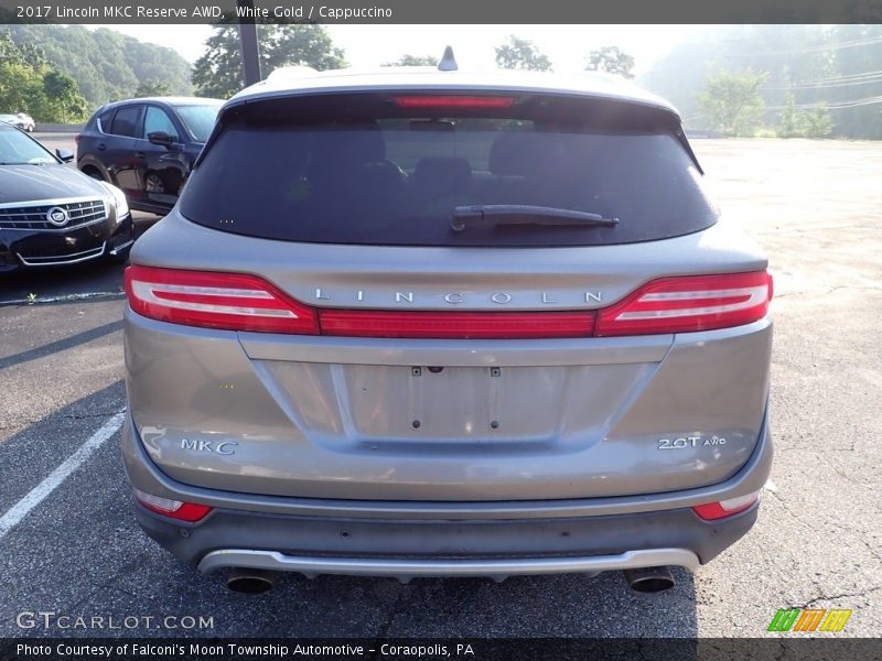 White Gold / Cappuccino 2017 Lincoln MKC Reserve AWD