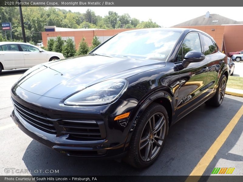 Moonlight Blue Metallic / Black 2020 Porsche Cayenne Coupe