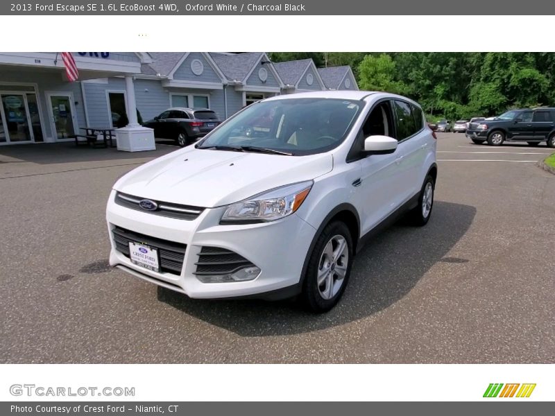 Oxford White / Charcoal Black 2013 Ford Escape SE 1.6L EcoBoost 4WD