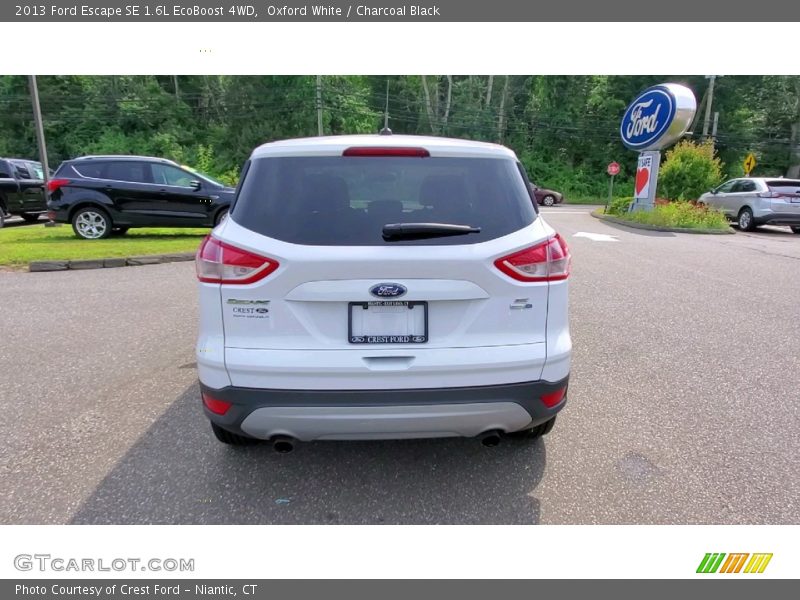 Oxford White / Charcoal Black 2013 Ford Escape SE 1.6L EcoBoost 4WD