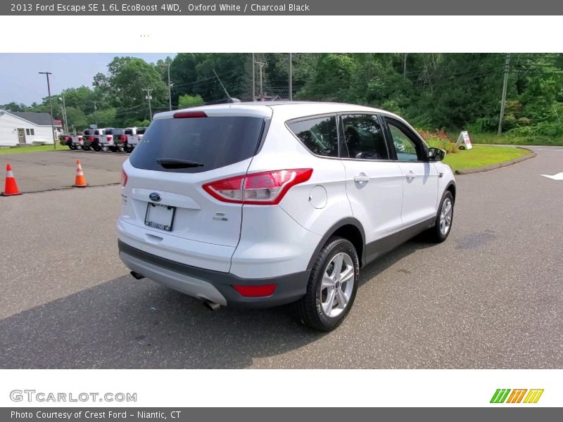 Oxford White / Charcoal Black 2013 Ford Escape SE 1.6L EcoBoost 4WD