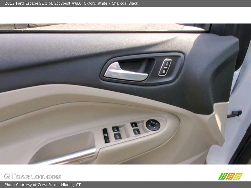 Oxford White / Charcoal Black 2013 Ford Escape SE 1.6L EcoBoost 4WD