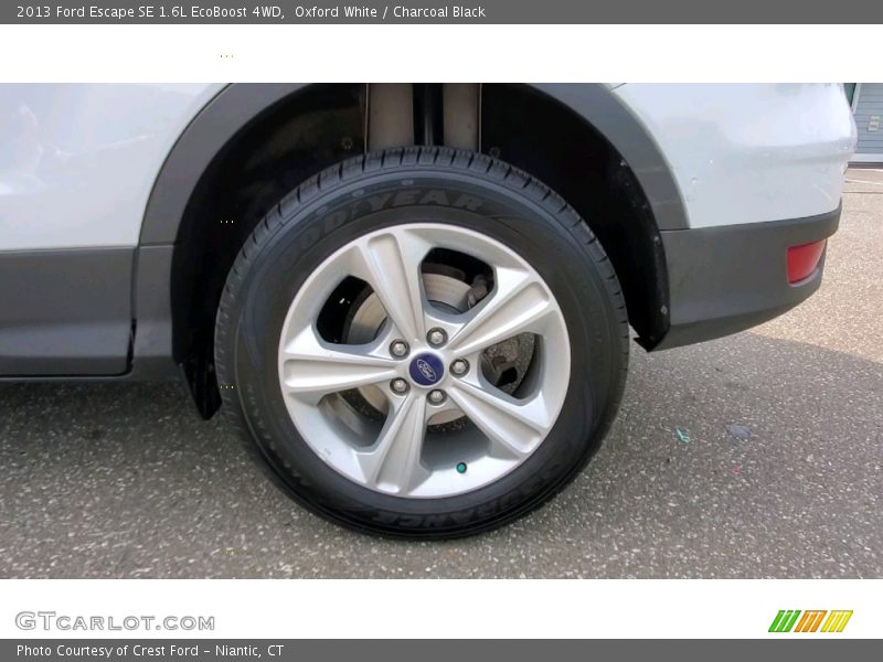 Oxford White / Charcoal Black 2013 Ford Escape SE 1.6L EcoBoost 4WD