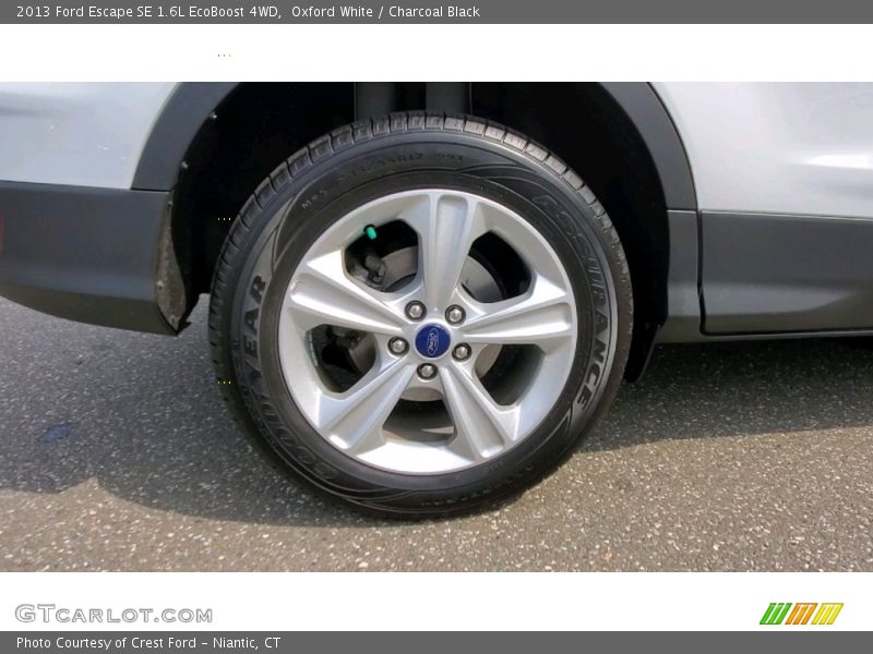 Oxford White / Charcoal Black 2013 Ford Escape SE 1.6L EcoBoost 4WD