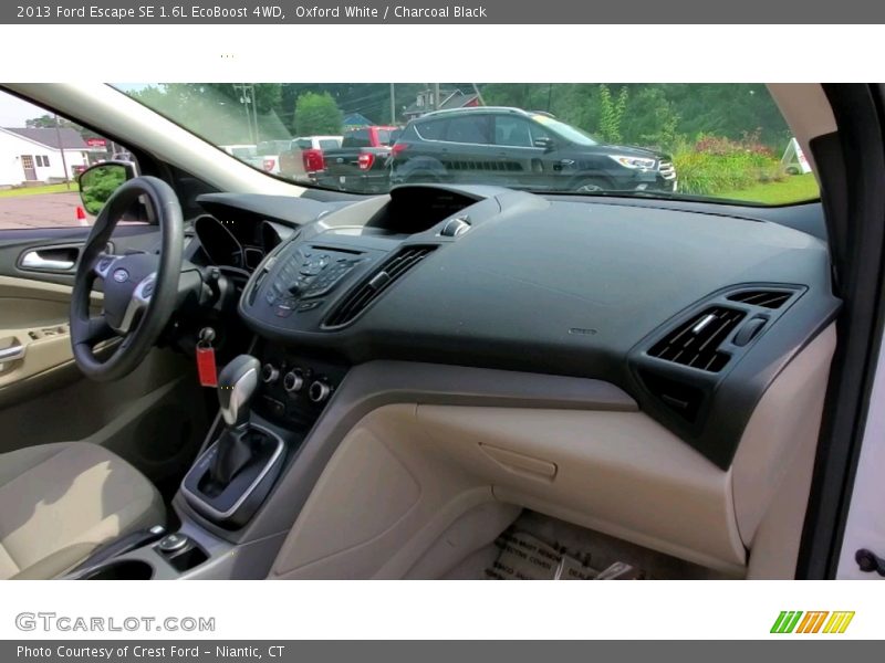 Oxford White / Charcoal Black 2013 Ford Escape SE 1.6L EcoBoost 4WD
