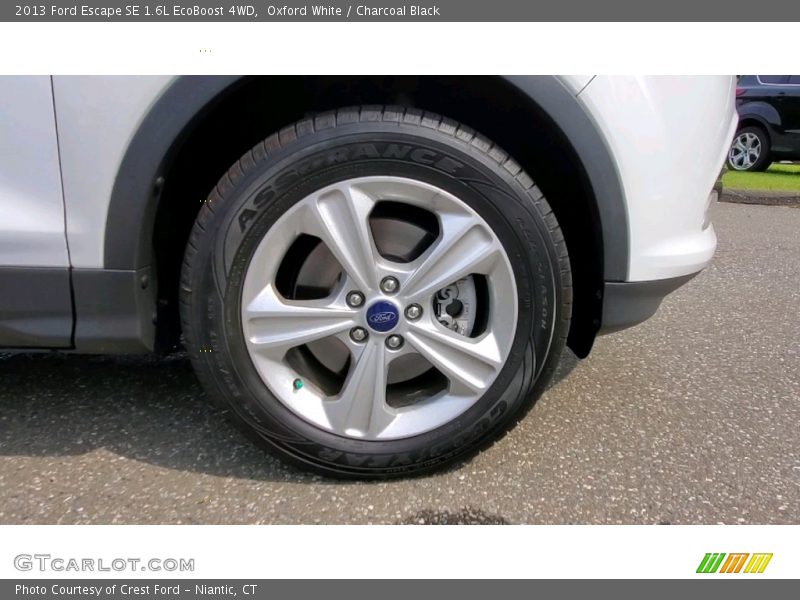 Oxford White / Charcoal Black 2013 Ford Escape SE 1.6L EcoBoost 4WD