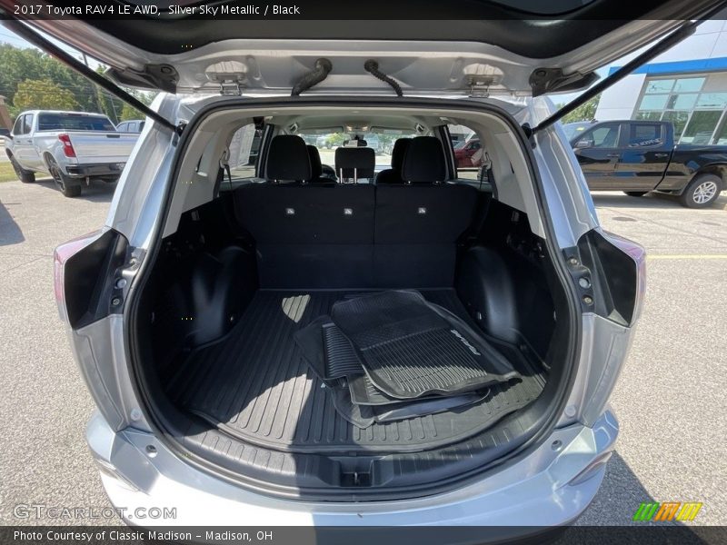 Silver Sky Metallic / Black 2017 Toyota RAV4 LE AWD