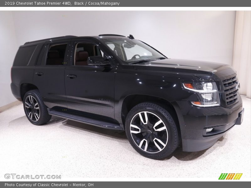 Black / Cocoa/Mahogany 2019 Chevrolet Tahoe Premier 4WD