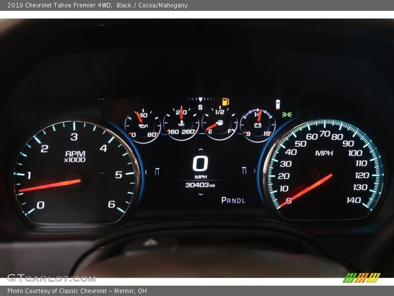 Black / Cocoa/Mahogany 2019 Chevrolet Tahoe Premier 4WD