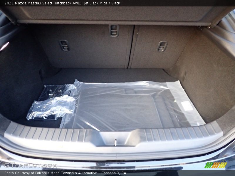 Jet Black Mica / Black 2021 Mazda Mazda3 Select Hatchback AWD