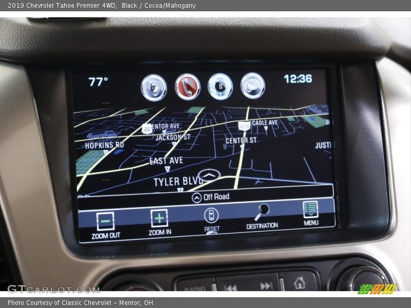 Black / Cocoa/Mahogany 2019 Chevrolet Tahoe Premier 4WD