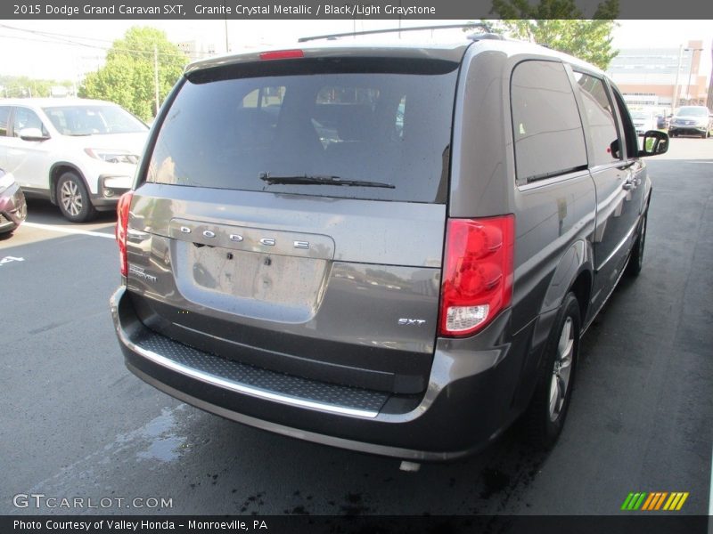 Granite Crystal Metallic / Black/Light Graystone 2015 Dodge Grand Caravan SXT