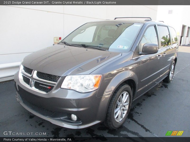 Granite Crystal Metallic / Black/Light Graystone 2015 Dodge Grand Caravan SXT