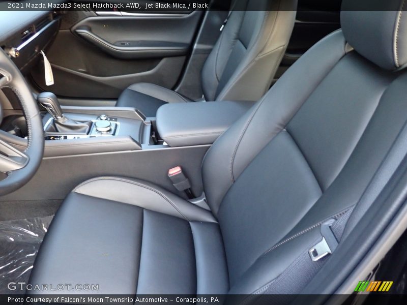 Jet Black Mica / Black 2021 Mazda Mazda3 Select Hatchback AWD