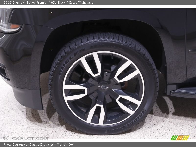 Black / Cocoa/Mahogany 2019 Chevrolet Tahoe Premier 4WD