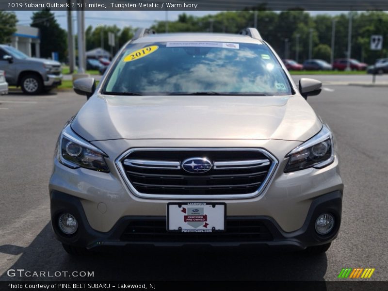 Tungsten Metallic / Warm Ivory 2019 Subaru Outback 2.5i Limited