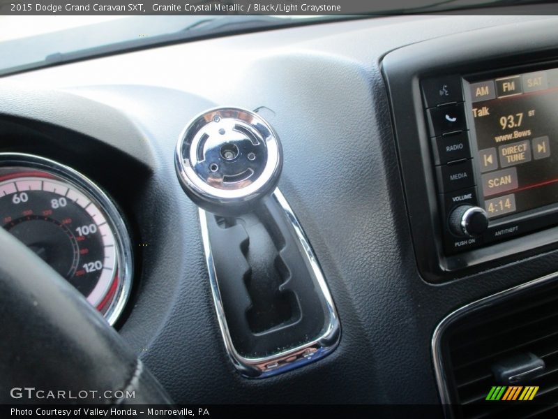Granite Crystal Metallic / Black/Light Graystone 2015 Dodge Grand Caravan SXT